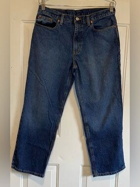 Ralph Lauren Polo Jeans Company Cropped Saturday Jeans Womens Size 10 Cotton Vtg